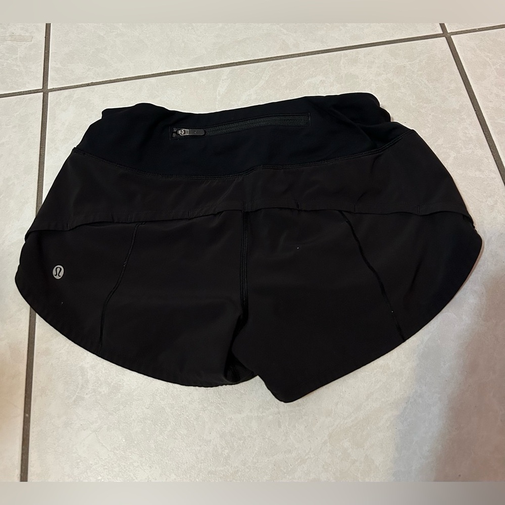 LULULEMON SPEED UP LOW RISE SHORT 2.5” previously used